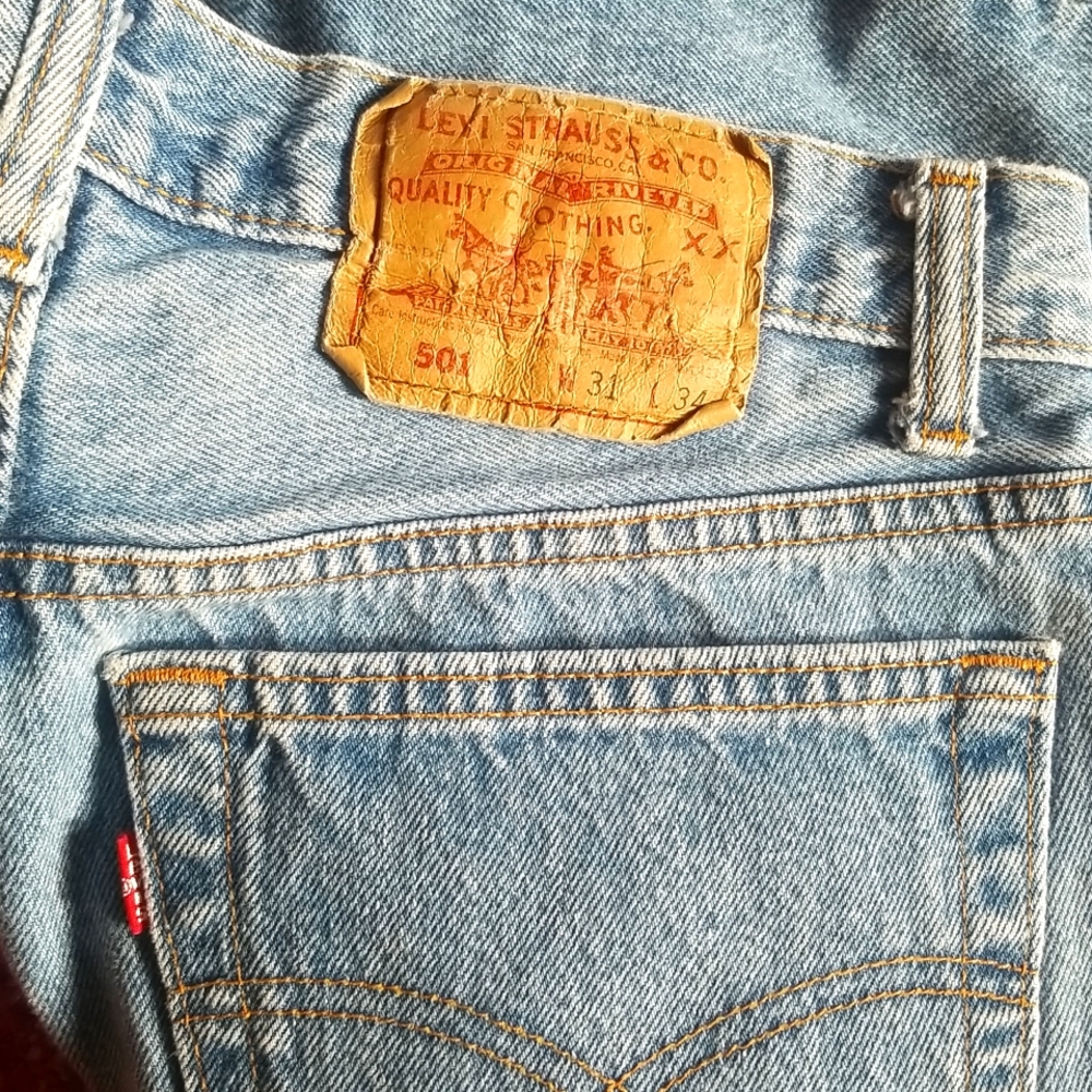 Vintage Levi's 501 button fly